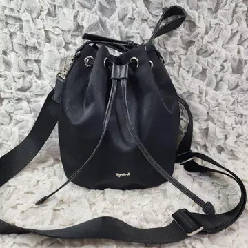 아네스베 레어 복조리형 2way 나일론 핸드백 숄더백