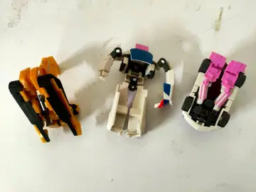 트랜스포머 3체 피규어 변형 (같은 것 2개)