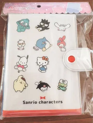 산리오 캐릭터 씰 바인더 씰북