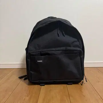 FADEN 블랙 백팩