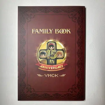 YMCK 와이엠씨케이 15주년 패밀리북 FAMILY BOOK