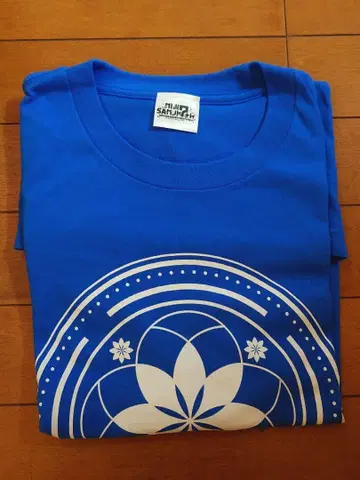 니지 페스티벌 2025 T셔츠 블루 페스티벌T