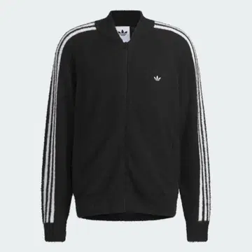 adidas 블랙 집업 스웨터