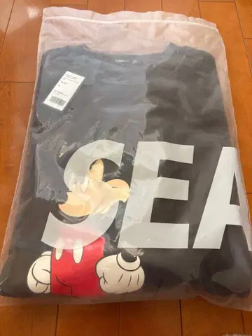 WIND AND SEA MICKEY ANGRY SWEAT SHIRT XL