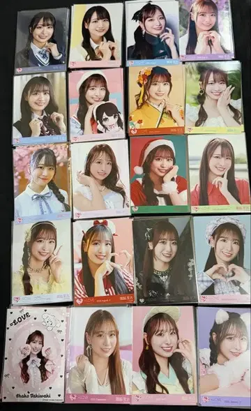 타키와키 쇼코 브로마이드 20컴프 묶음 판매