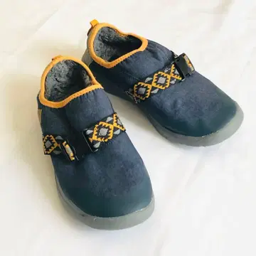 FieldCore 겨울용 슬립온 M 네이비/오렌지 안쪽 보아 워크맨