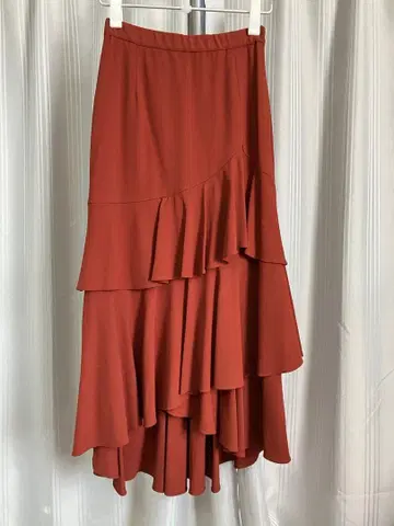 [ 그레이스 콘티넨탈 ] 아지메 프릴 스커트