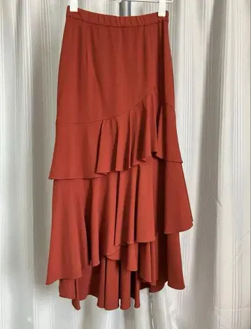 [ 그레이스 콘티넨탈 ] 아지메 프릴 스커트