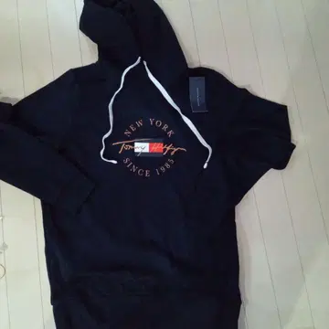 주말 가격, Tommy Hilfiger 네이비 후드티 후드 부착
