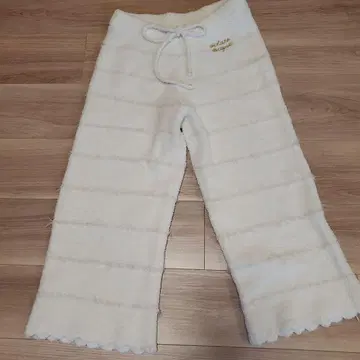 gelato pique 젤라또피케 화이트 팬츠