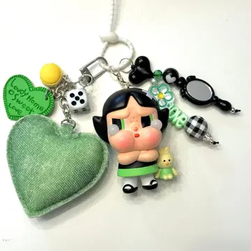 CRYBABY 크라이베이비 파워퍼프걸스 피규어 키링