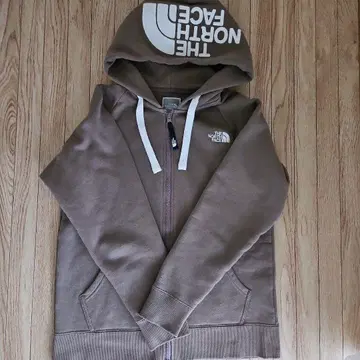 THE NORTH FACE 풀 집업 후드티 M 브라운
