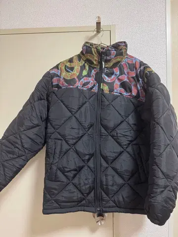 CALEE QUILTING NYLON PADDED JACKET