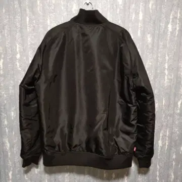 SY3 MA-1 스타일 블랙 자켓