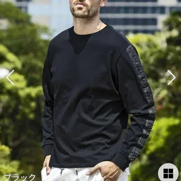 우노피우노우과레토레 긴팔 블랙 M 롱티