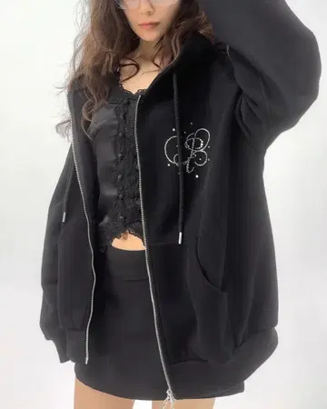 pellicule 페리큐르 motif stone big PK 블랙 BLK