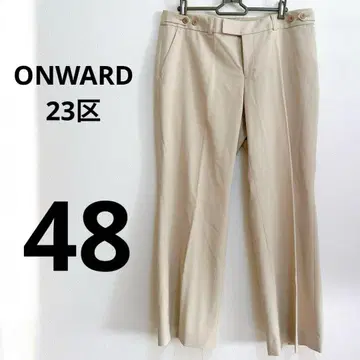 23구 슬랙스 [ 48 ] 온워드 베이지 빅 사이즈
