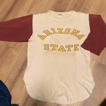 Champion 빈티지 긴팔 티셔츠 S