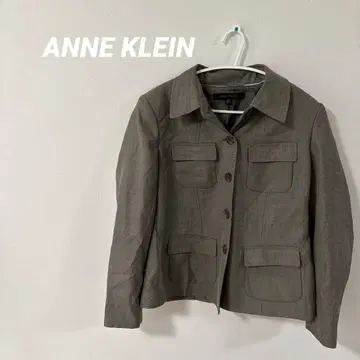 ANNE KLEIN 그레이 테일러드 자켓 10P 성숙한 느낌