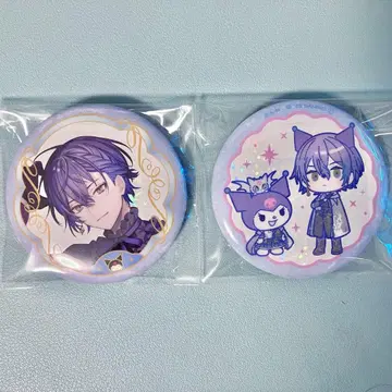 니지산지 코야나기 로우 Dytica 산리오 콜라보 랜덤 키라키라 캔뱃지