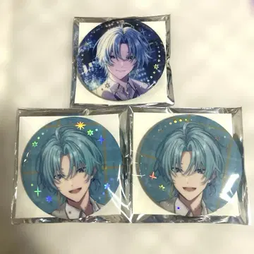 니지산지 윈터 데이트 2025 캔뱃지 나기사 트라웃 2종 3개