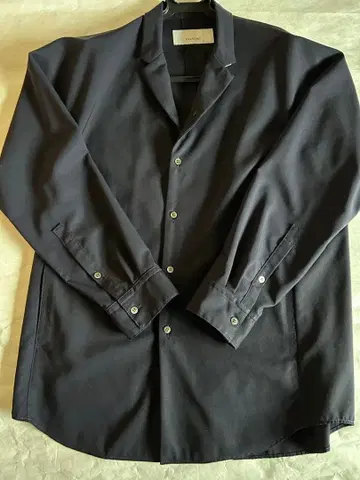 OVERCOAT 오픈 카라 셔츠 자켓 자켓 네이비 1