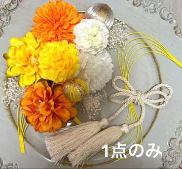 성인식 졸업식 시치고산 사전 촬영 머리 장식