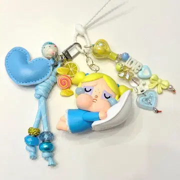 CRYBABY 크라이베이비 파워퍼프 피규어 키링 참