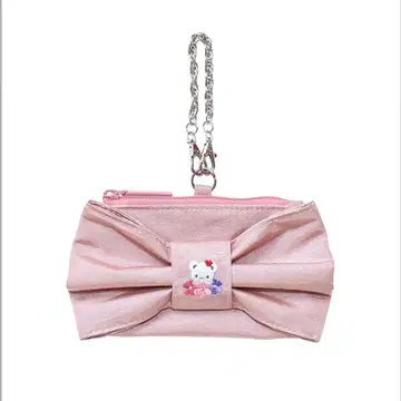 새상품 파미리아 다카라즈카 한정판 리본 참 파우치