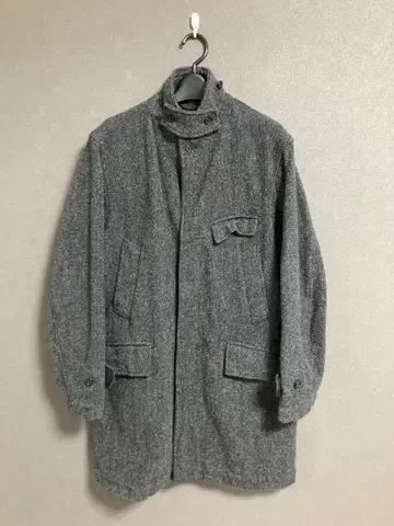 Engineered Garments 헤링본 트위드 코트