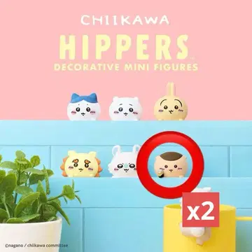 CHILKAWA HIPPERS 데코레이션 미니 피규어 밤만쥬