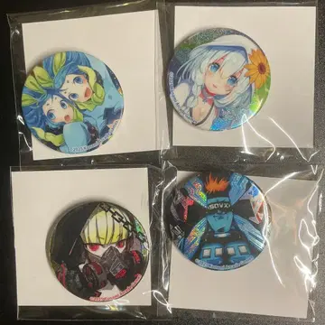 SOUND VOLTEX 복권 D상 캔뱃지 4개