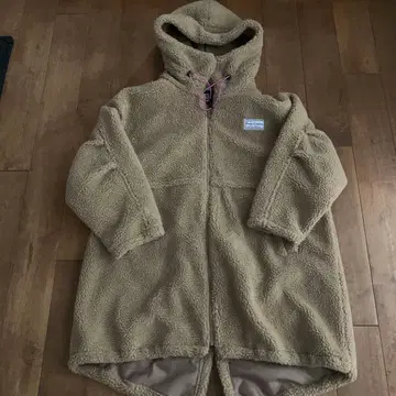 로데오 크라운 보아 롱 코트 브라운