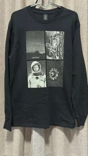 Interstellar 인터스텔라 영화 [M 사이즈] 블랙 롱티