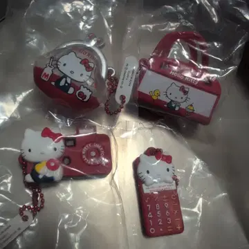 헬로키티 그리운 아이템 미니어처 컬렉션 전 4종 컴프 가챠