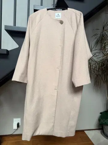 nano UNIVERSE 베이지 롱 코트