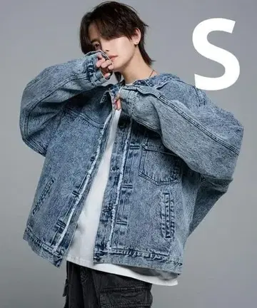 ADRER 빈티지 오버 데님 자켓