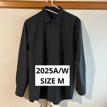 무인양품 MUJI labo 울 혼방 레귤러 카라 셔츠