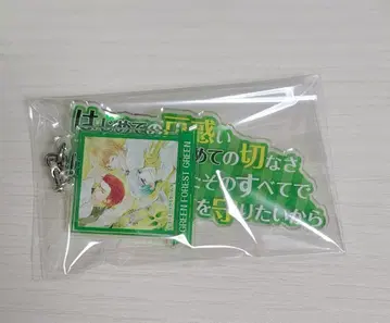 [ 익명 배송 ] 골드 컬러의 코르다 아크릴 키링 시세이칸