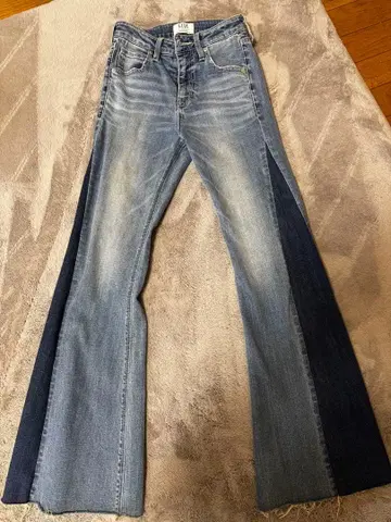 GYDA 사이드 도킹 플레어 데님 XS