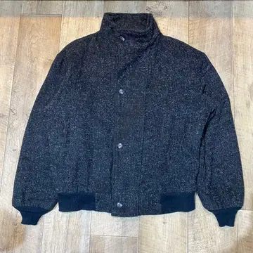 레어 manhattan 울 블루종 80s made in USA