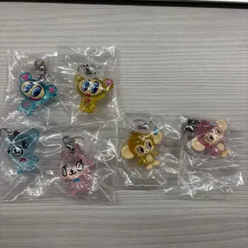 나루미야 캐릭터 메지루시 액세서리 6개 세트