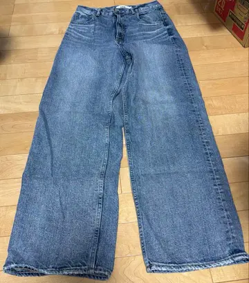 AZULbyMOUSSY 하이웨스트 와이드 데님