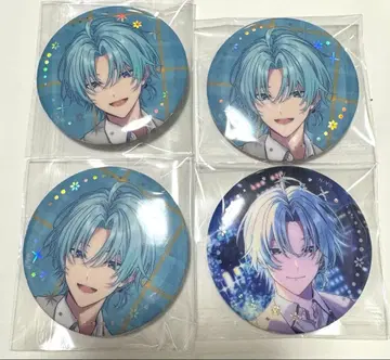 니지산지 윈터 데이트 나기사 트라웃 캔뱃지 4개