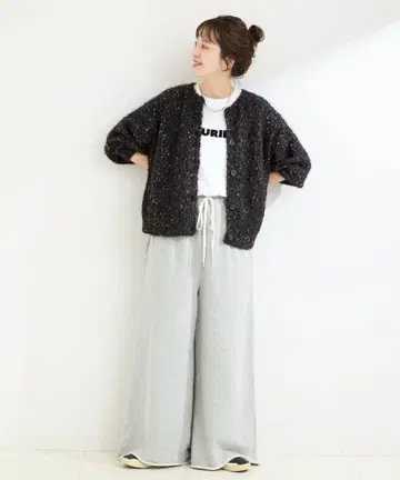 포코포코얀 믹스 2WAY 가디건