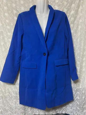 [새상품] 파란색 테일러드 자켓