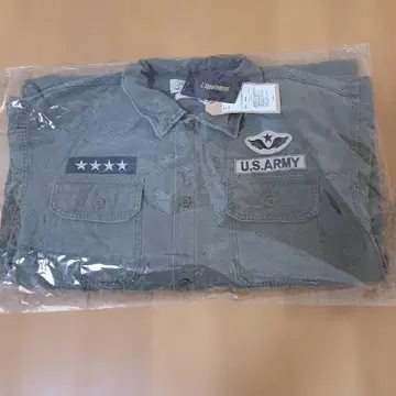 라빠르망 레미 릴리프 밀리터리셔츠 드레스