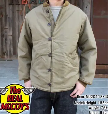 [ 새상품 ] 리얼 맥코이 M-1943 M-43 라이너 자켓
