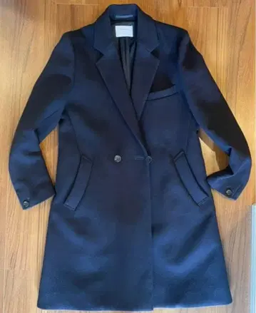 [ STUDIOUS ] 더블 크로스 멜톤 더블 체스터 코트