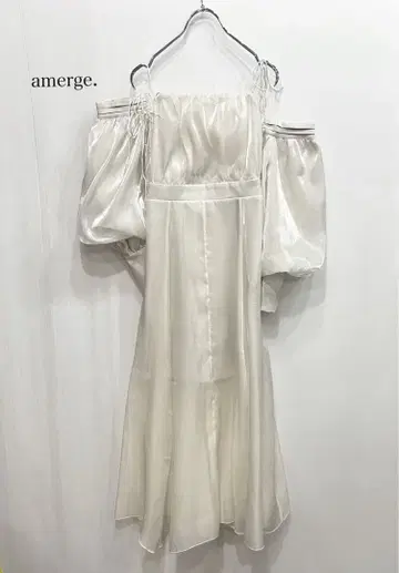 amerge. 아멜쥬 2way glossy onepiece M 미사용